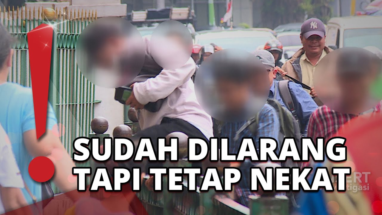 Akses Masuk Stasiun Cikini Jauh Bikin Banyak Penumpang Manjat Pagar