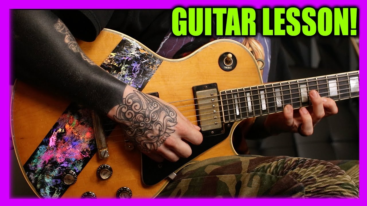 EASY MUSIC THEORY GUITAR LESSON!