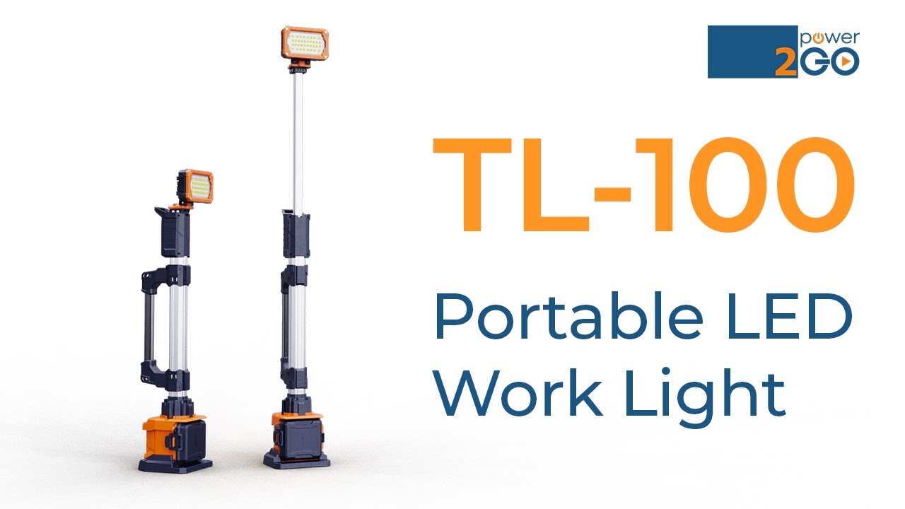 Power-2Go TL 100 Portable Rechargeable Light Tower
