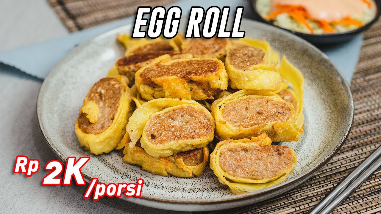 Dijamin Enak dan Lembut ! Resep Egg Roll ala Hokben