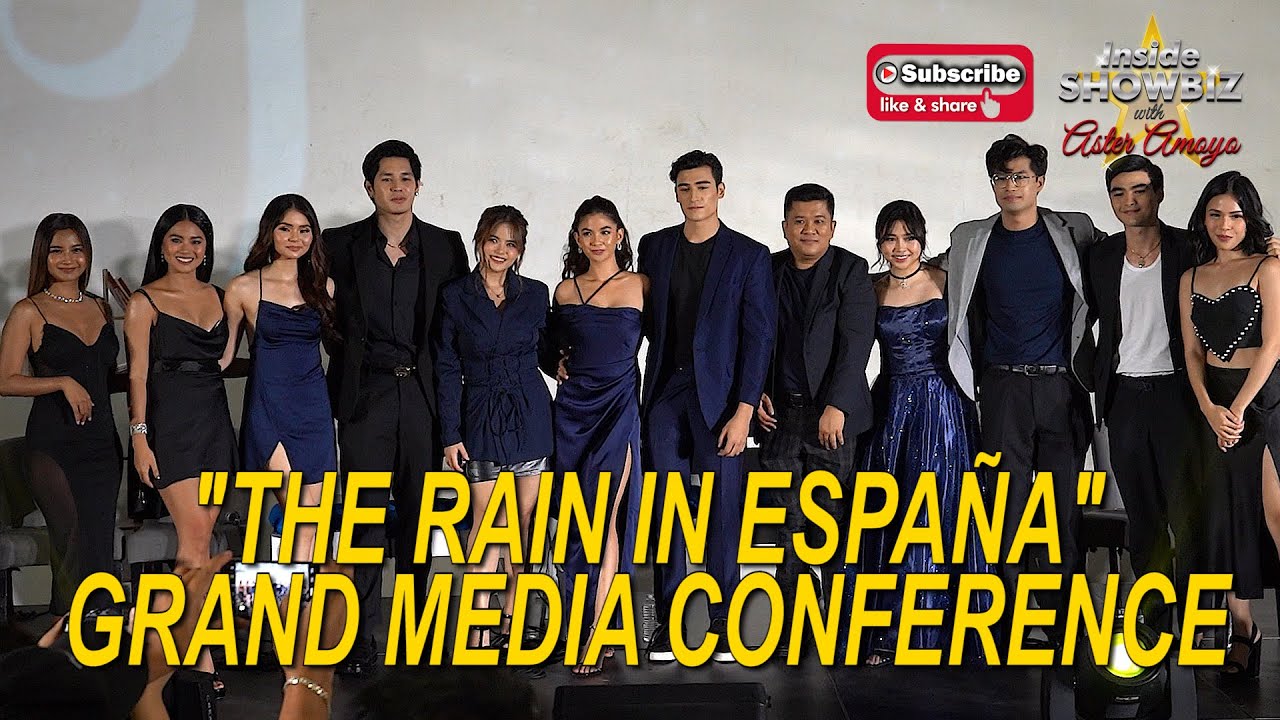 The Rain in Espana: Grand Media Conference|| #ISAA Ep. 63