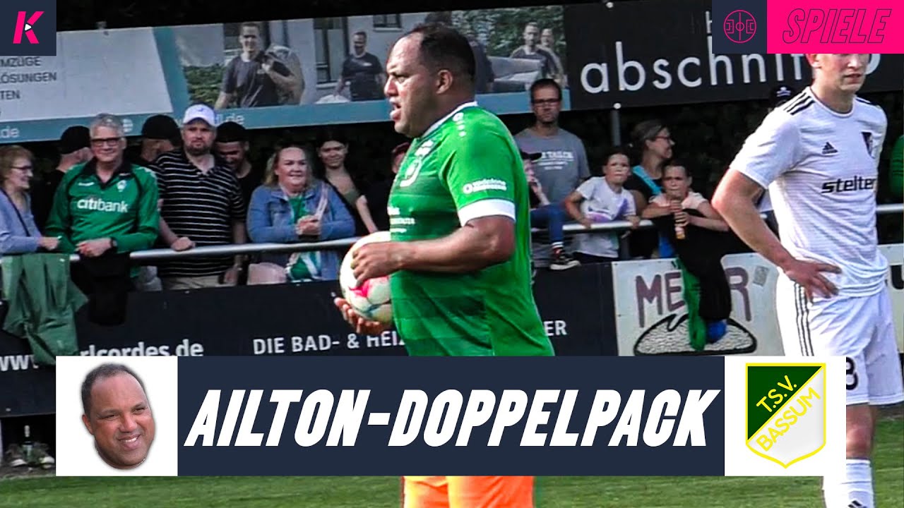 Ailton feiert Geburtstagsspiel mit Wiese, Valdez, Schaaf & Co. | Ailton & Friends - TSV Bassum