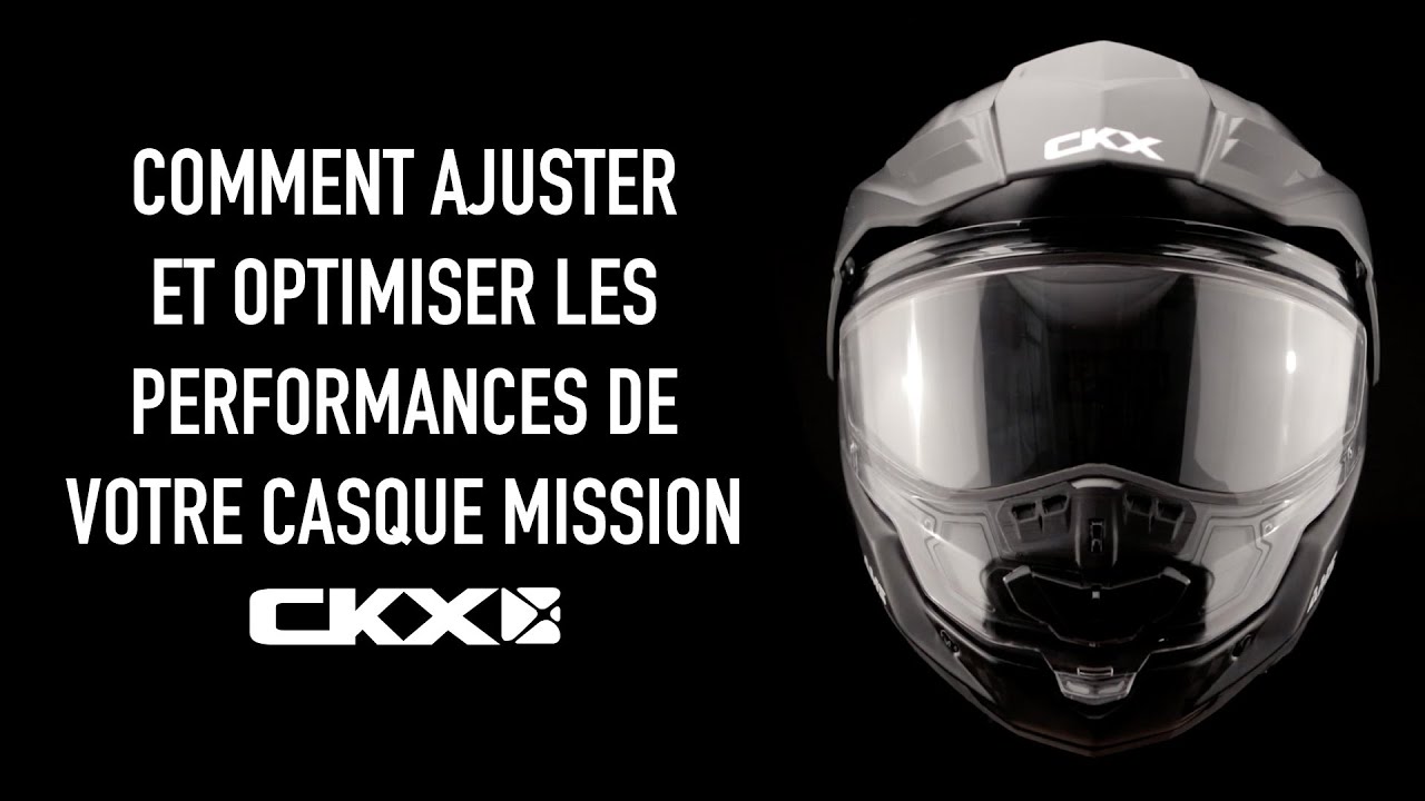 Casque CKX Mission : Comment ajuster et optimiser les performances de votre casque Mission.