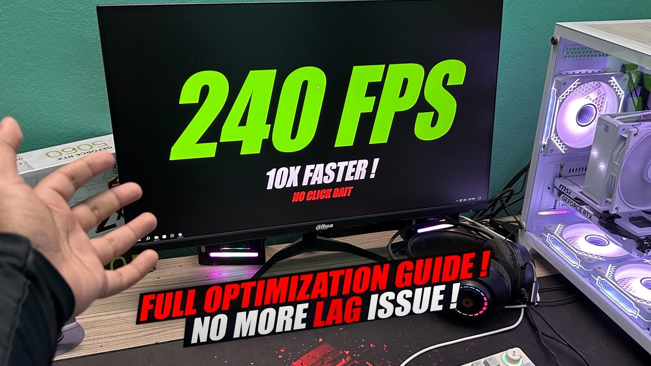 💎 Ultimate Paid Optimizer! Boost Your PC 10× & Erase All Lag! (4K)