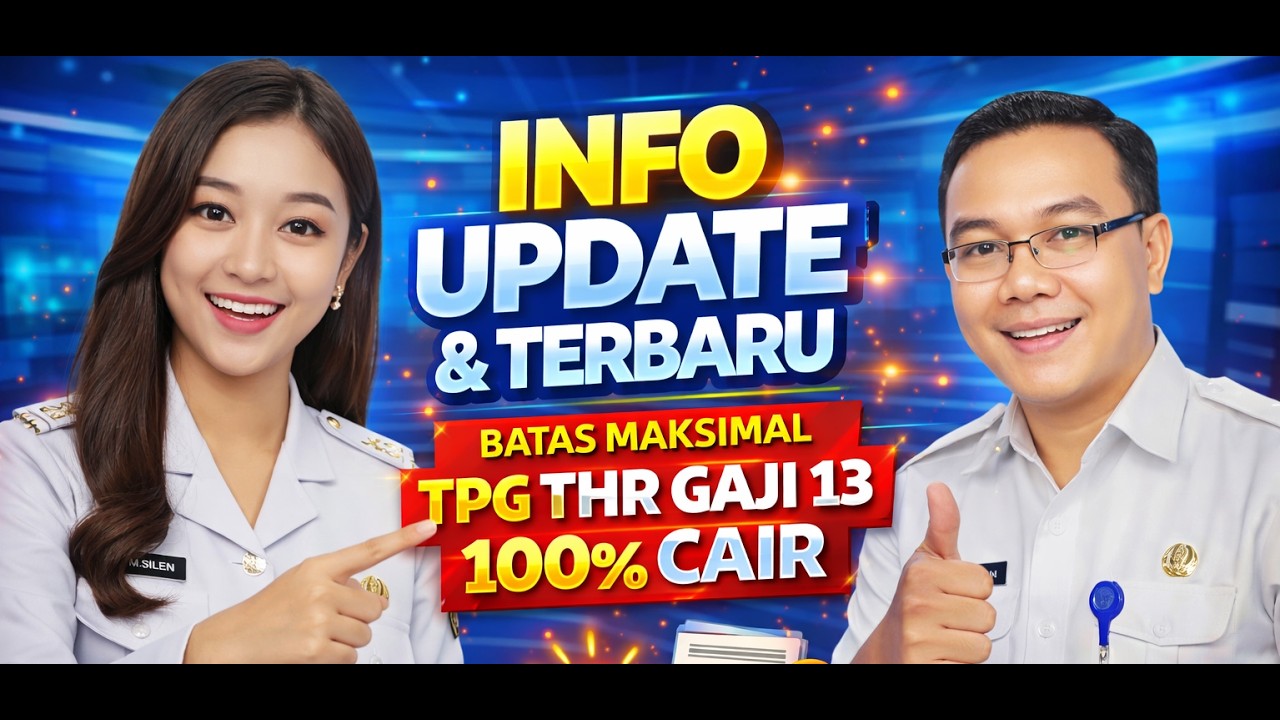 SIAP-SIAP CAIR! Update TPG, THR & Gaji 13 100% Masuk Rekening!