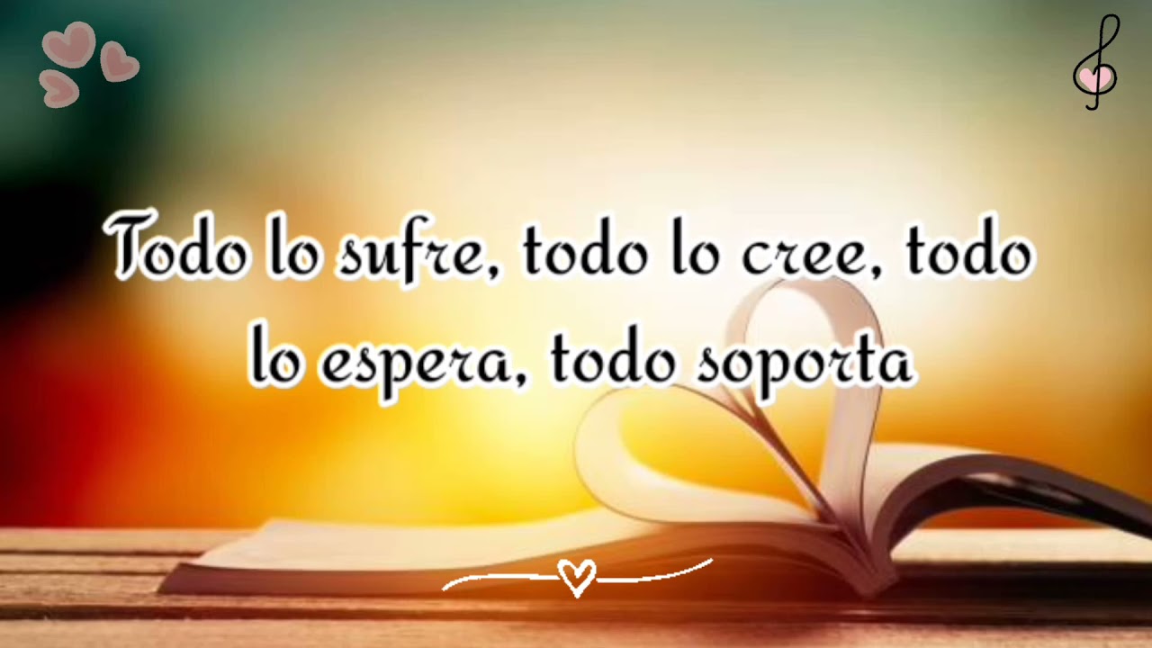 El amor nunca deja de ser❤️✨🎶 || Rebeca Luna ||(Video Lyrics)