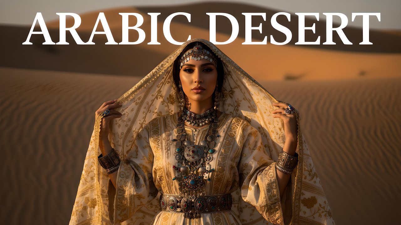 Serenity in the Sands | Arabic Pop Elegance