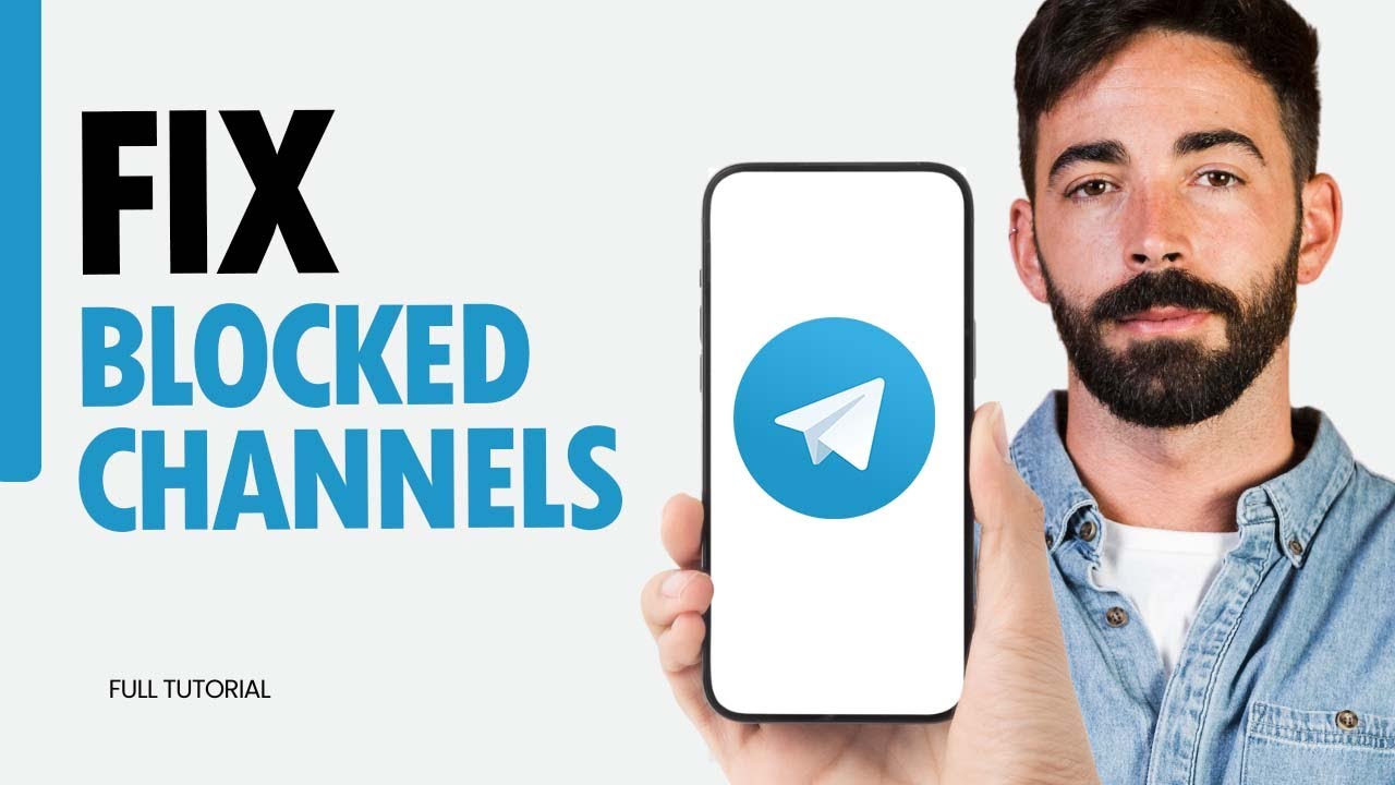 How To Fix Blocked Channels On Telegram App 2024