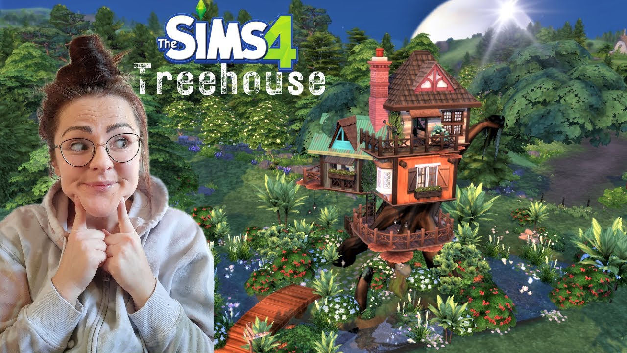 🌳Whimsical Treehouse - The Sims 4 - #nocc 🌼