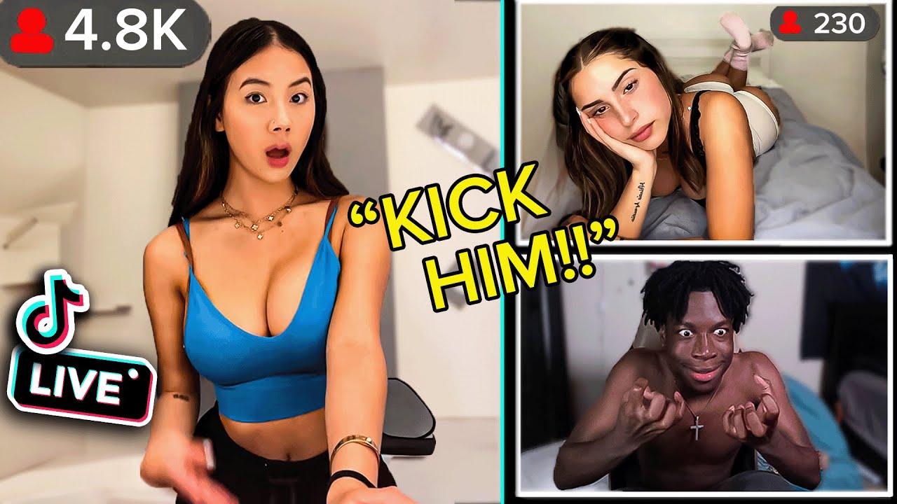 ROASTING RANDOM TIKTOKERS ON TIKTOK LIVE! *i got banned*