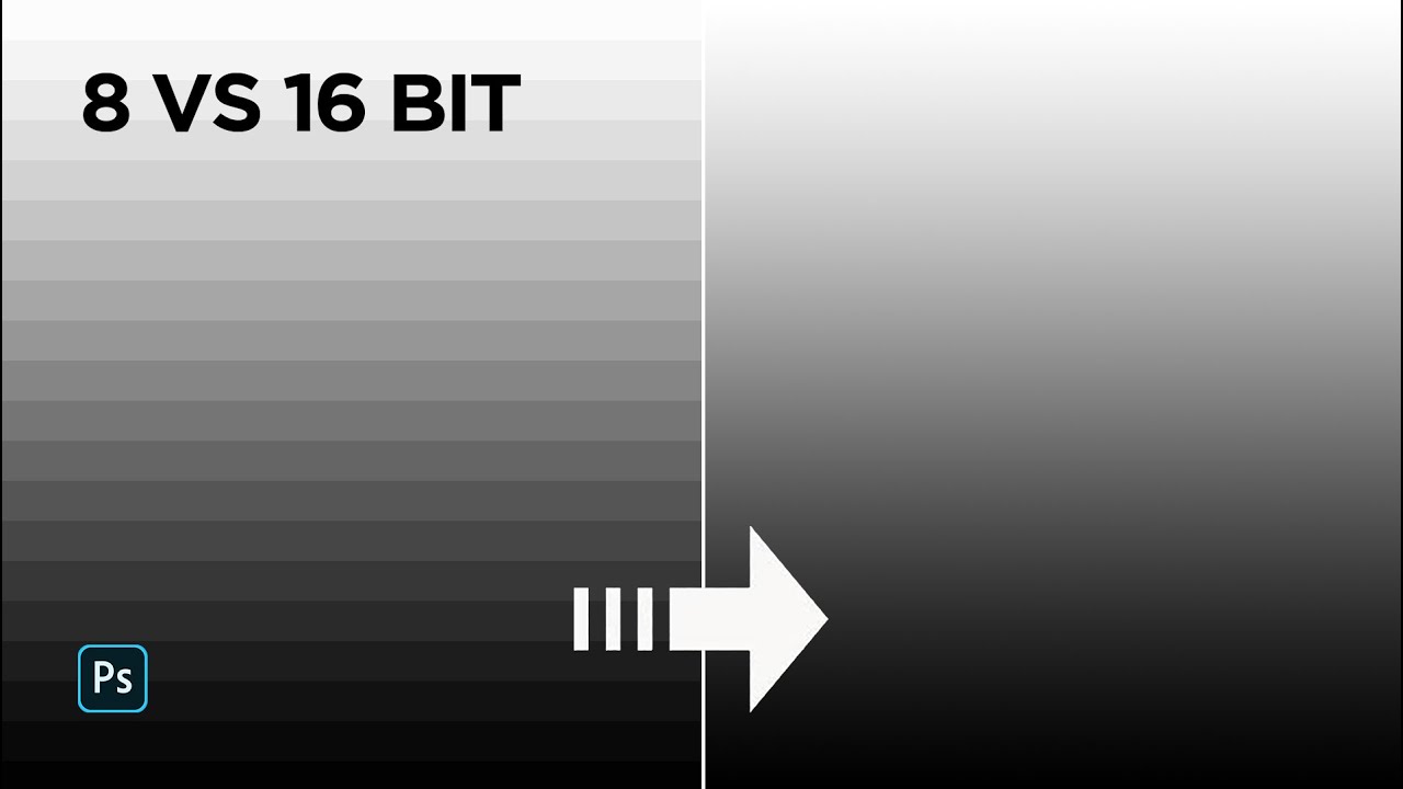 8 vs 16 Bit, diventa un master della profondità di pixel | Photoshop tutorial Ita