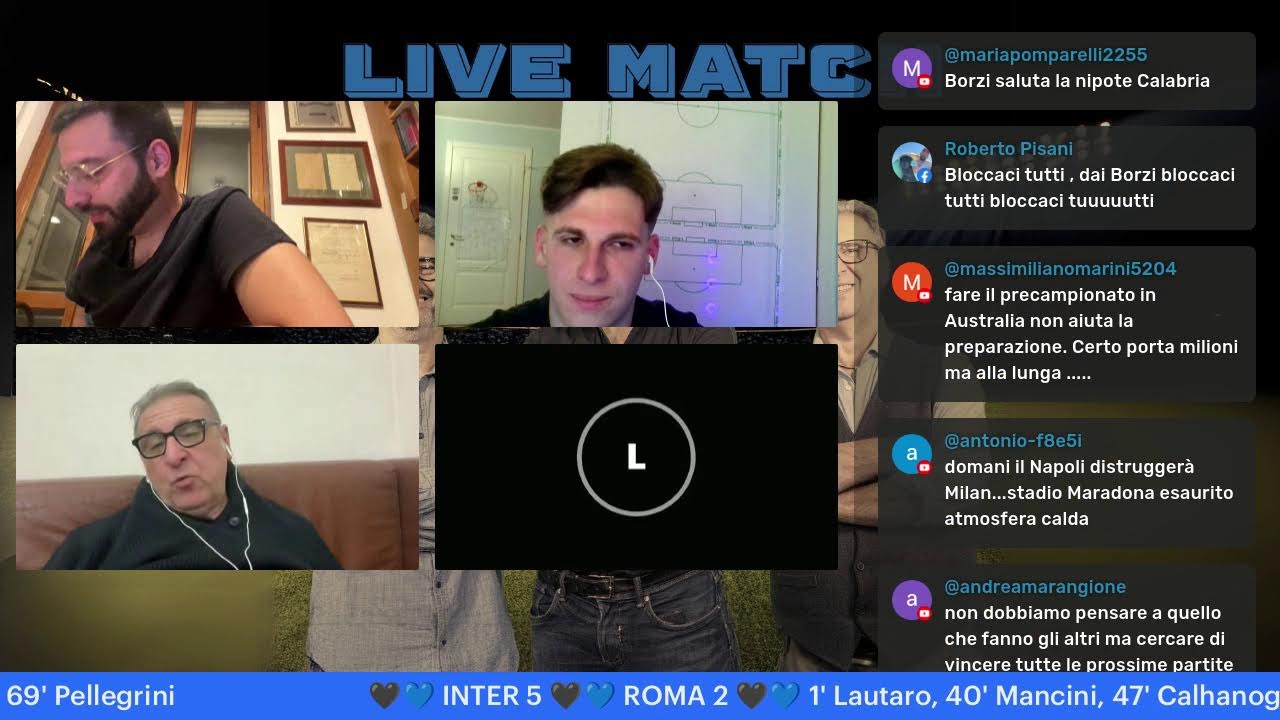 Nerazzurra social Live Stream