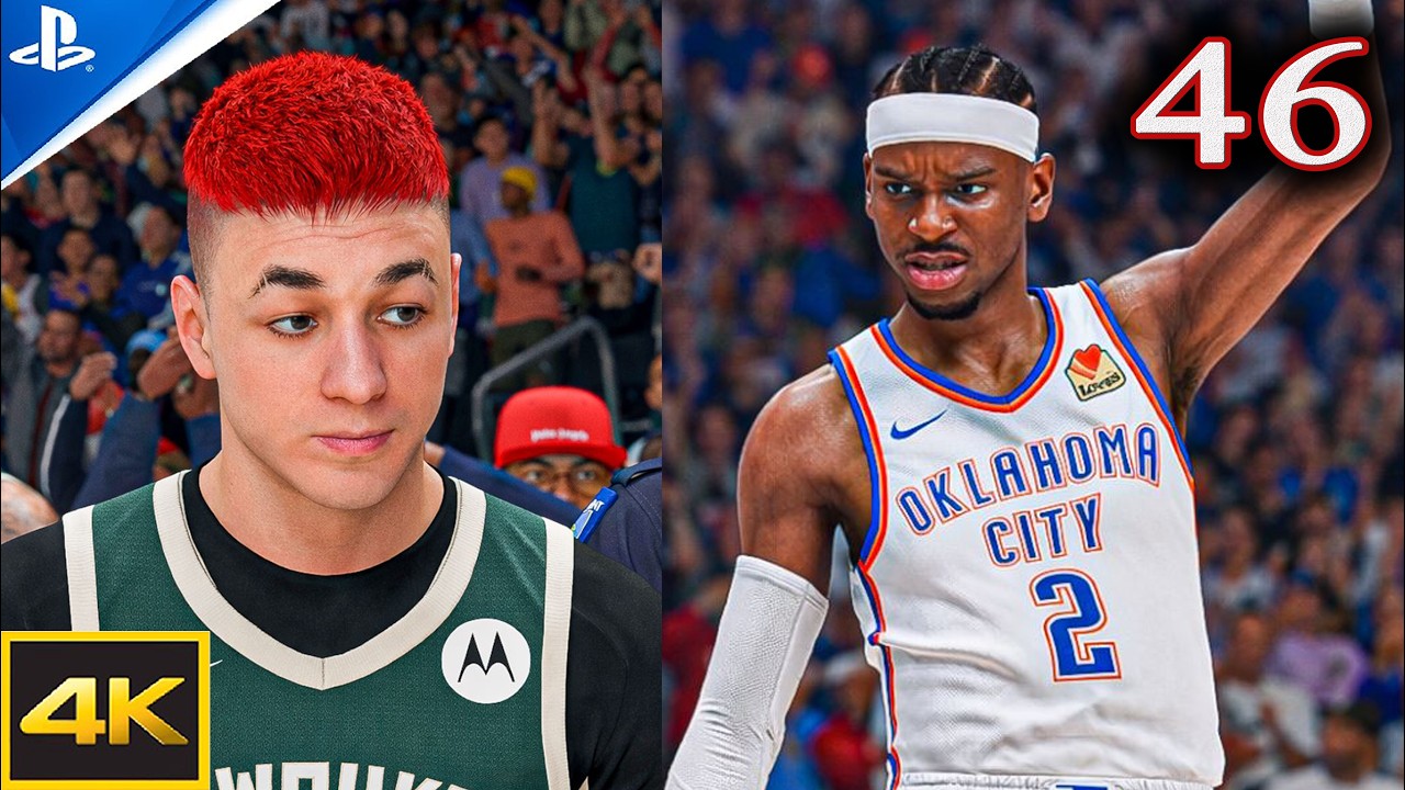 # 46 😭 Tough Loss To Shai Gilgeous-Alexander 🏀 NBA 2K26 My Career 🎮 PS5 4K