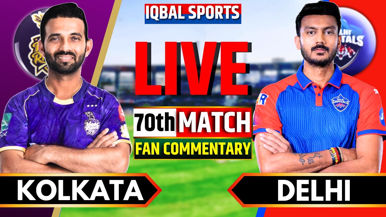 🔴LIVE: Kolkata vs Delhi, IPL 2026 Fan Commentary | Live Cricket Match Today | KKR vs DC Live
