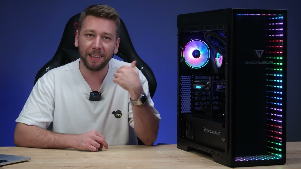 Üst düzey Intel 14700KF işlemcili masaüstü oyun bilgisayarı: Excalibur E750