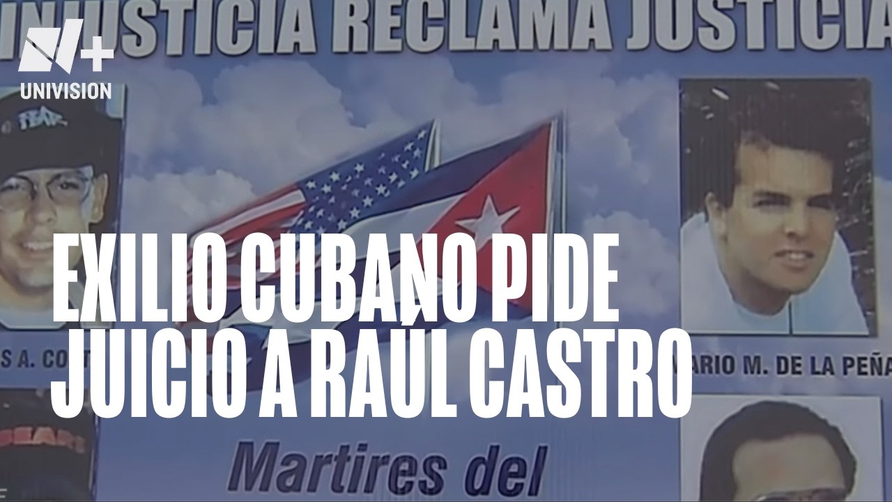 Piden enjuiciar criminalmente al dictador Raúl Castro en manifestación por libertad en Cuba