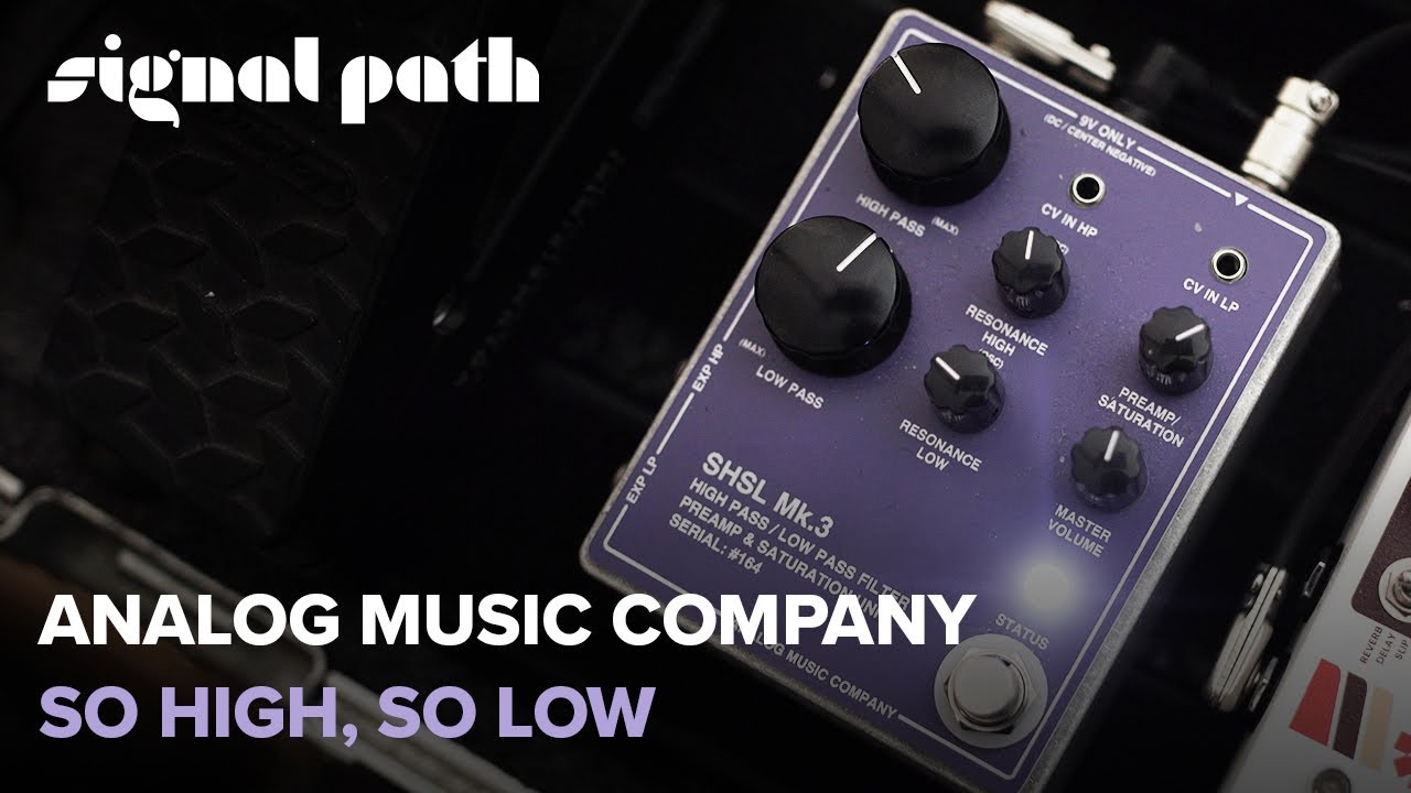 A Synth Filter For Your Pedalboard | Analog Music Company So High, So Low | Full Demo