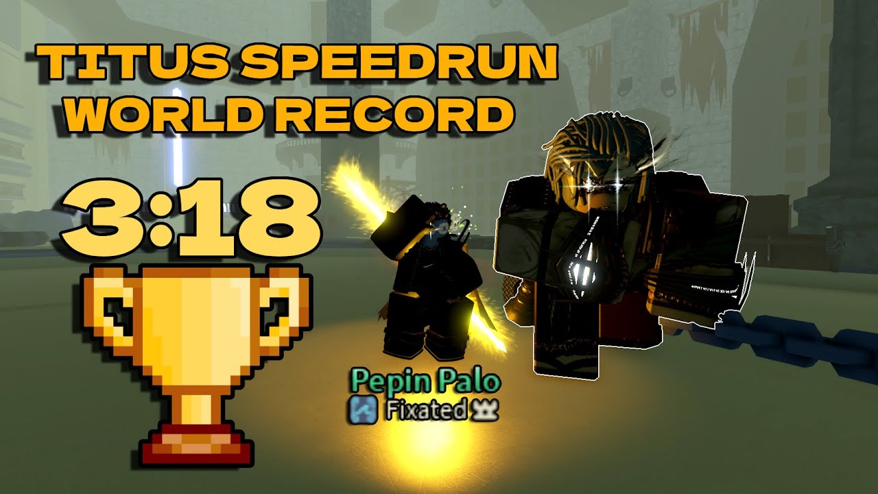 First SUB 4 MINUTE TITUS SPEEDRUN [3:18] (WORLD RECORD)  | Deepwoken