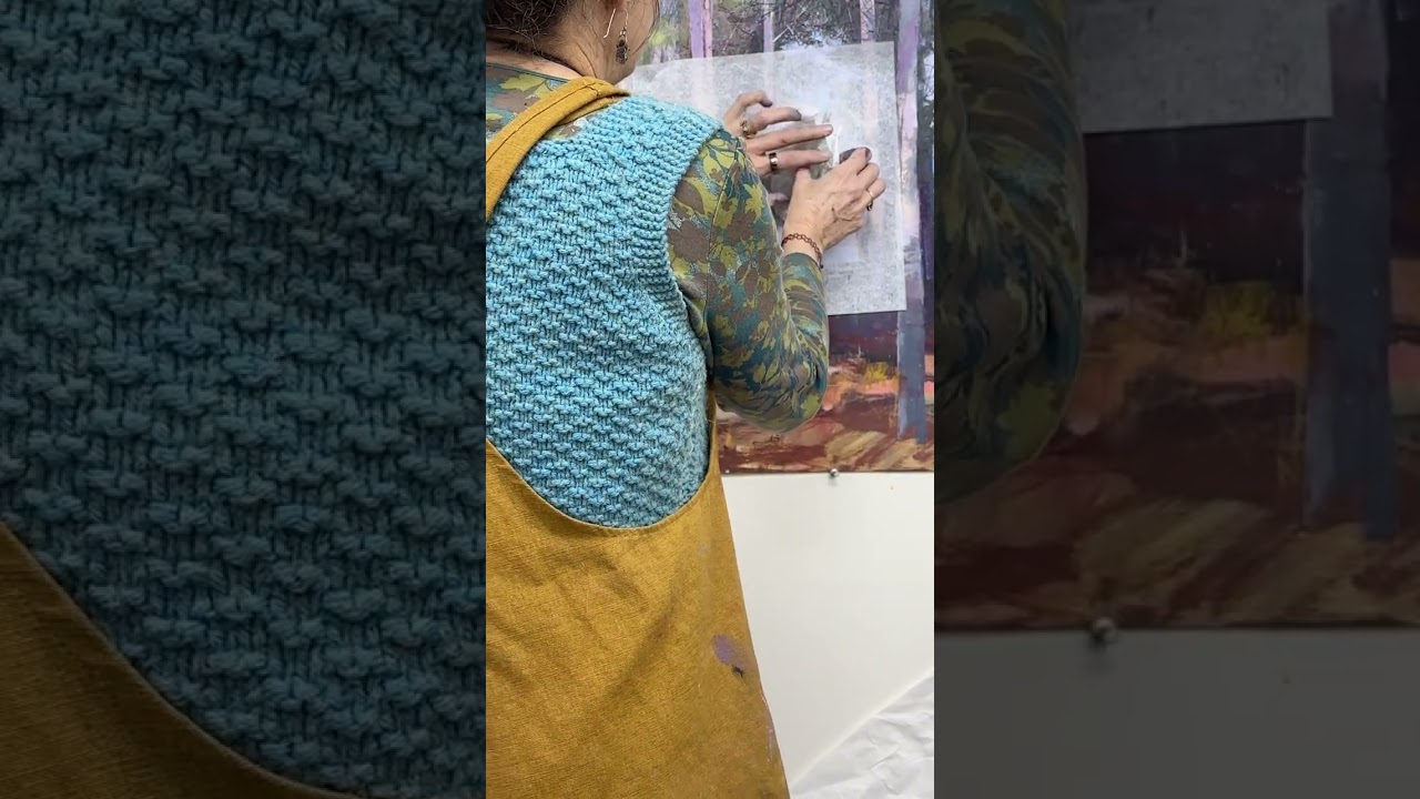 Finding my way through the woods of resolving a painting
