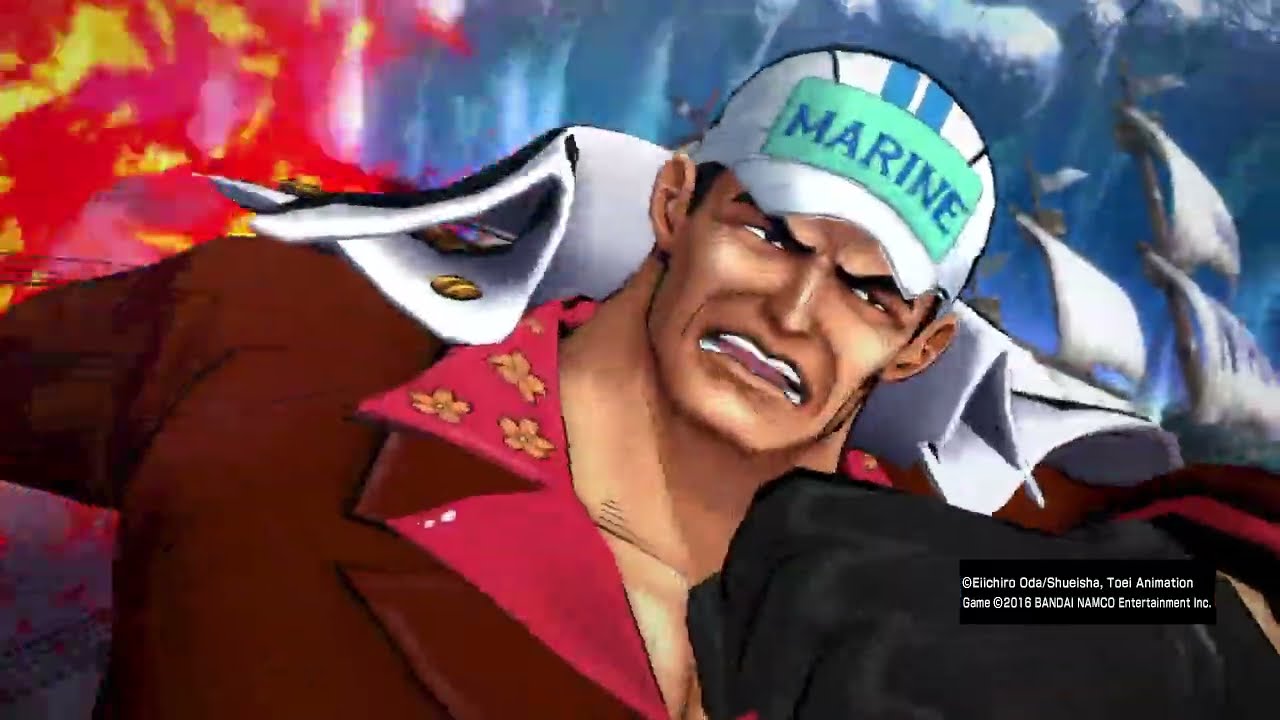 Can the Marine Admirals stop all Yonkos? (One Piece Burning Blood)