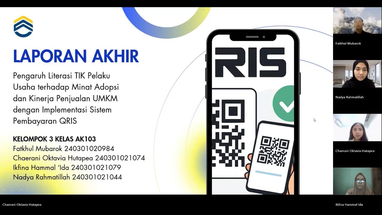Presentasi Laporan Akhir Tugas 2 Project ICT Literacy – Kelompok 3 Kelas AK103