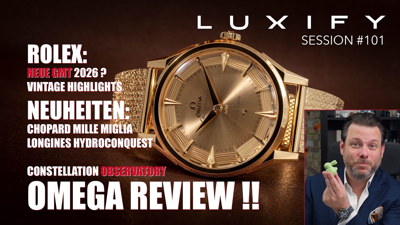 Hat Omega &uuml;bertrieben? Constellation Observatory Review. Rolex Leaks Pt.2, Longines Hydroconquest