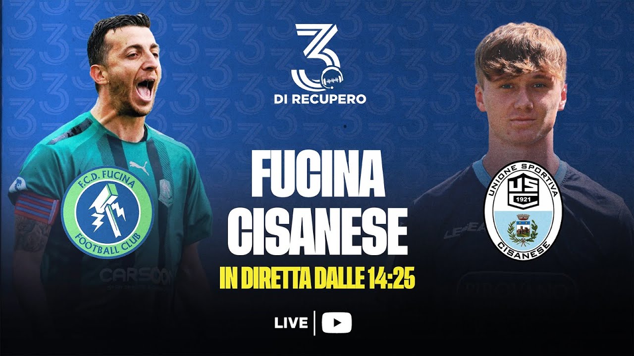 ECCELLENZA - GIRONE B | FCD FUCINA - CISANESE | LIVE