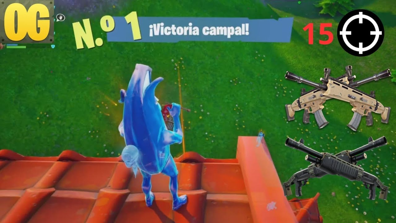 Gameplay de Fortnite BATTLE ROYALE OG cap 1 tem 7