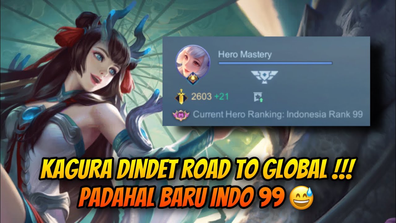 KAGURA DINDET ROAD TO GLOBAL !!!