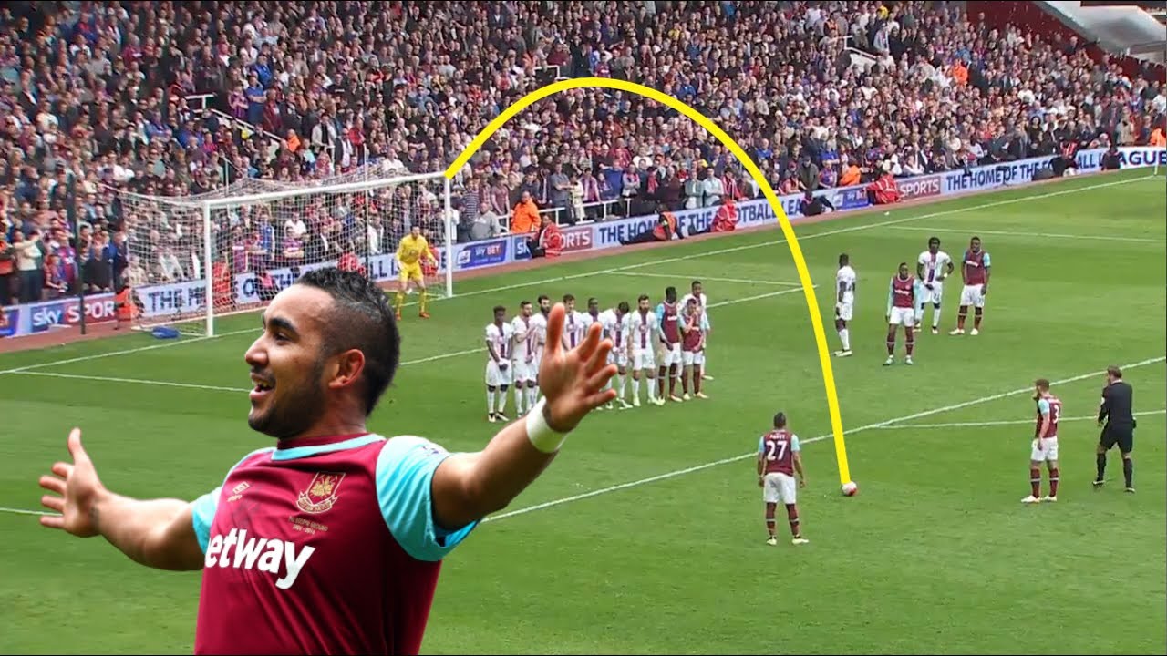 Le coup franc INCROYABLE de Payet avec West Ham sous TOUS les angles ! &bull; 2015-16 &bull; HD