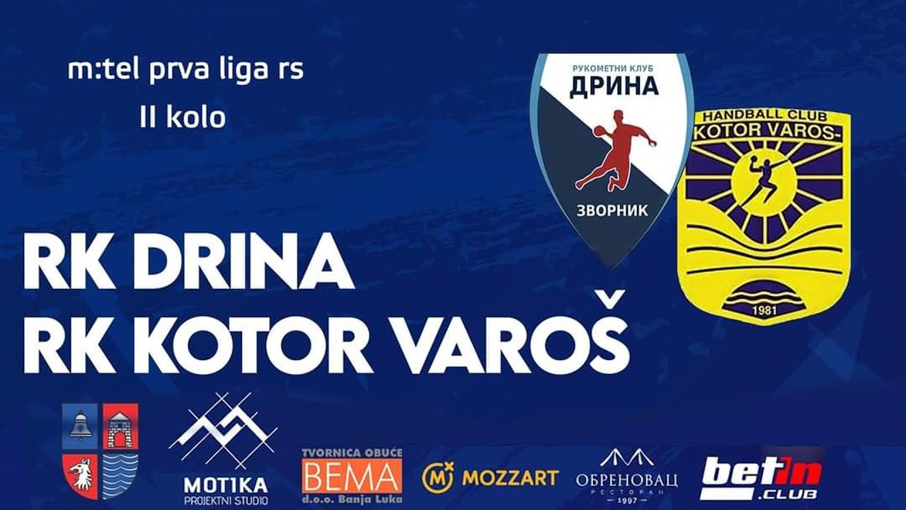 RK Drina - RK  Kotor Varoš
