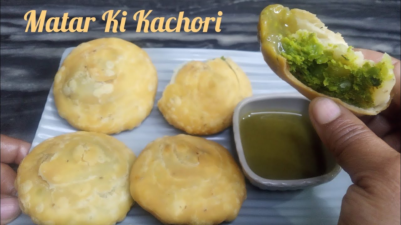 Matar Ki Kachori | Khasta Matar Kachori Recipe | Winter Special Kachori