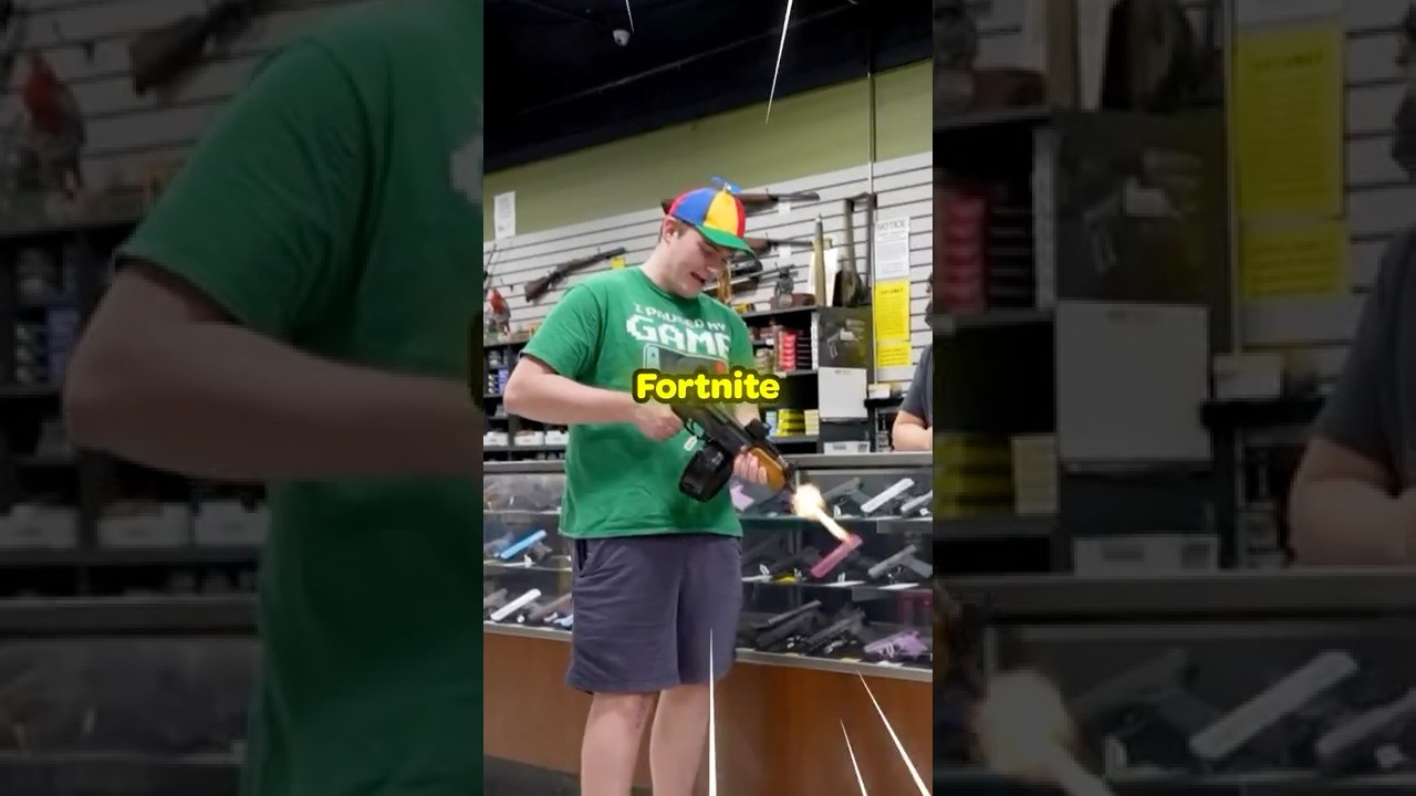 Fake Kid Buying Guns Prank