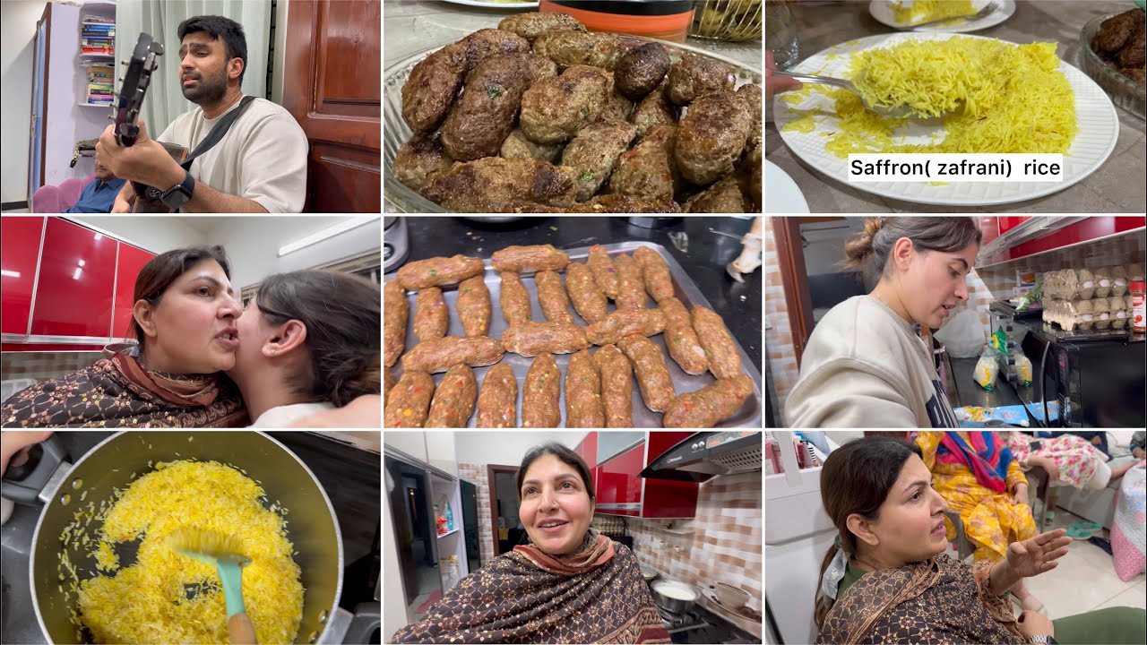 ANYA’S BAKU STYLE TURKISH KEBAB AND SAFFRON RICE RECIPE WITH CREAMY GARLIC SAUCE. 🤤