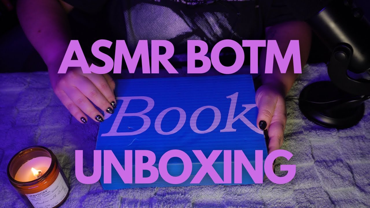 ASMR | September BOTM Unboxing 🪄 | Tingly Box Scratches & Close Whispers