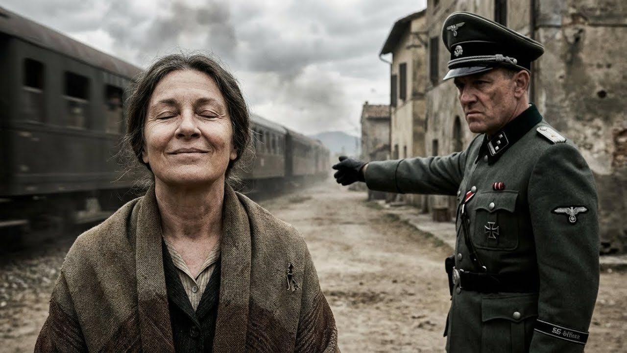 Comandante delle SS le ordina: abbandona tua figlia — madre italiana chiude gli occhi e sorride