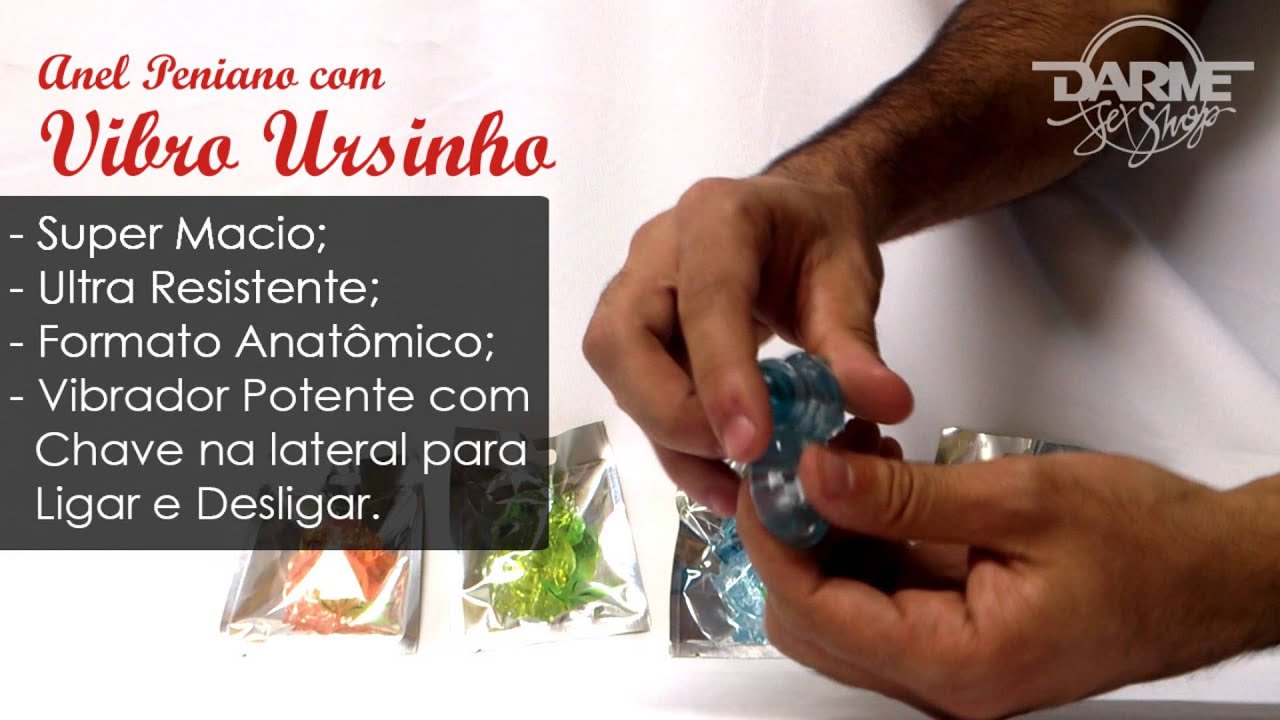 Anel Peniano com Vibrador - #DarmeSexShop