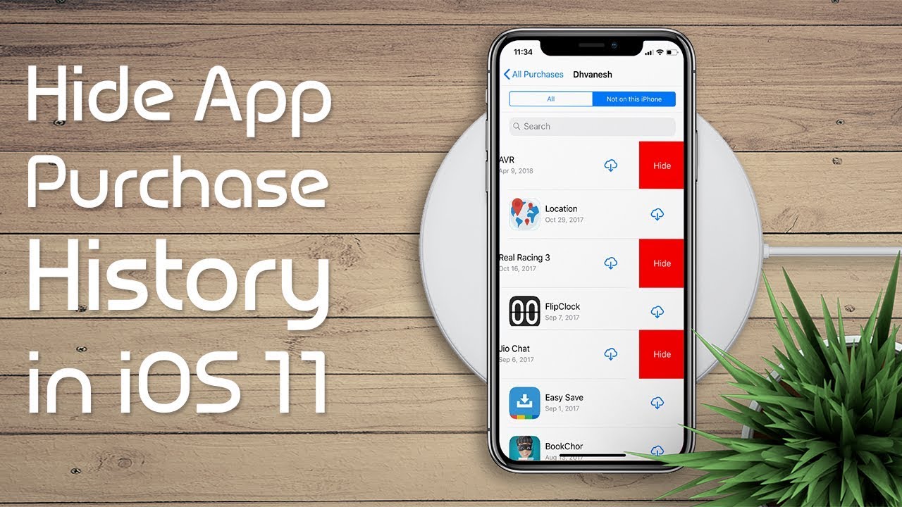 How to Hide Purchased App History in iOS 12 on iPhone or iPad