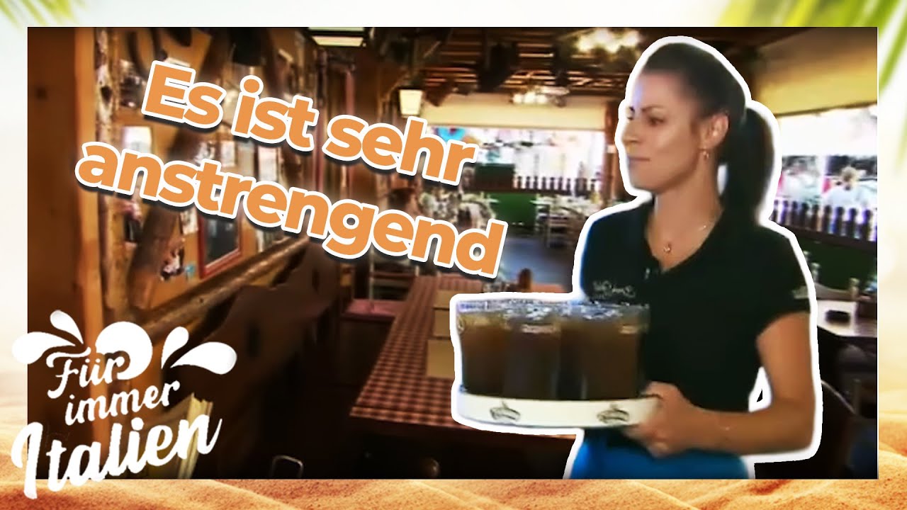 Arbeiten, wo andere Urlaub machen 🏖️ Als Kellnerin im Restaurant Bavaria 🍺 | F&uuml;r immer Italien | ATV