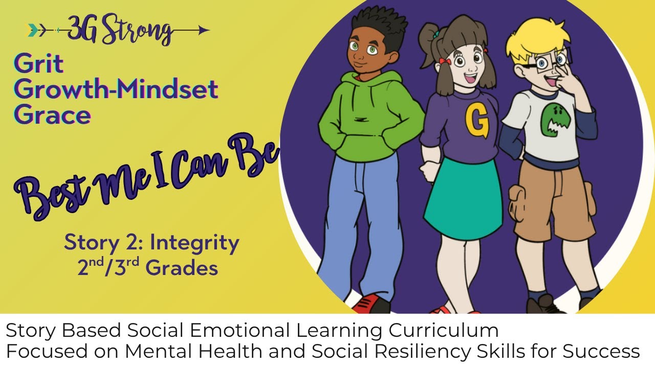 146.  2nd/3rd Grades -- Topic 8: Best Me I Can Be---Wk 2 Story - Integrity   Theo and the Video Game
