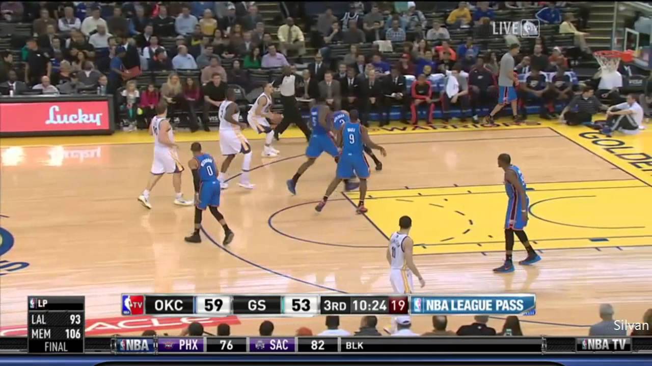 Stephen Curry 31 Points vs Oklahoma City Thunder - 23/01/2013