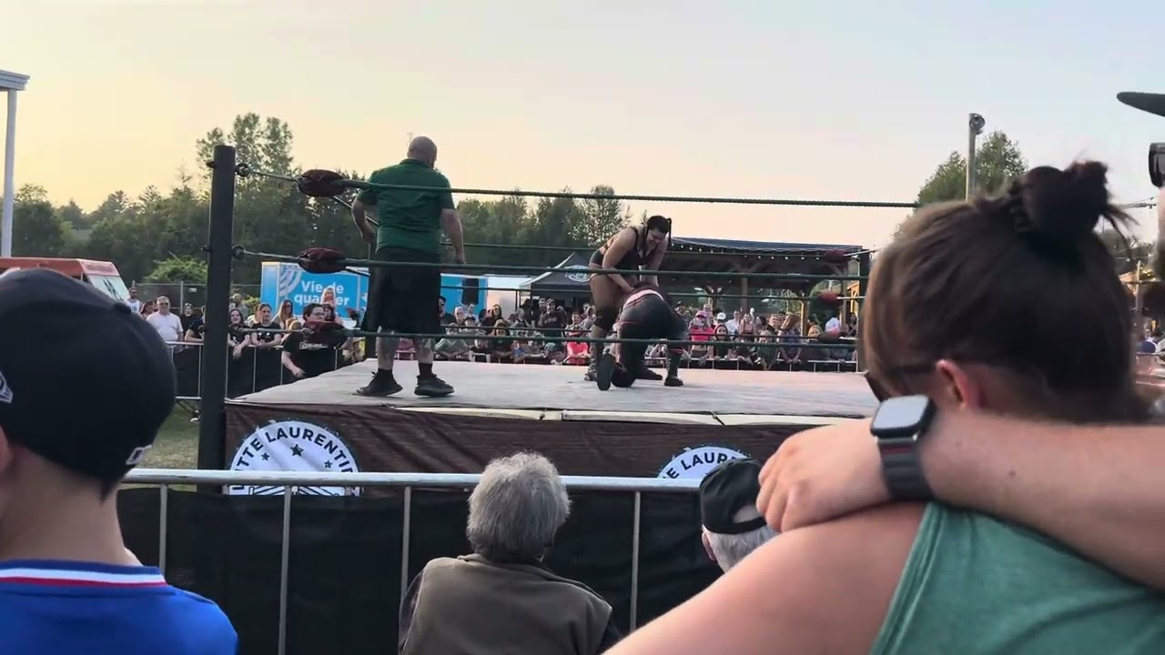 Alicia P.Monroe vs Vanessa Kraven - Lutte Laurentides