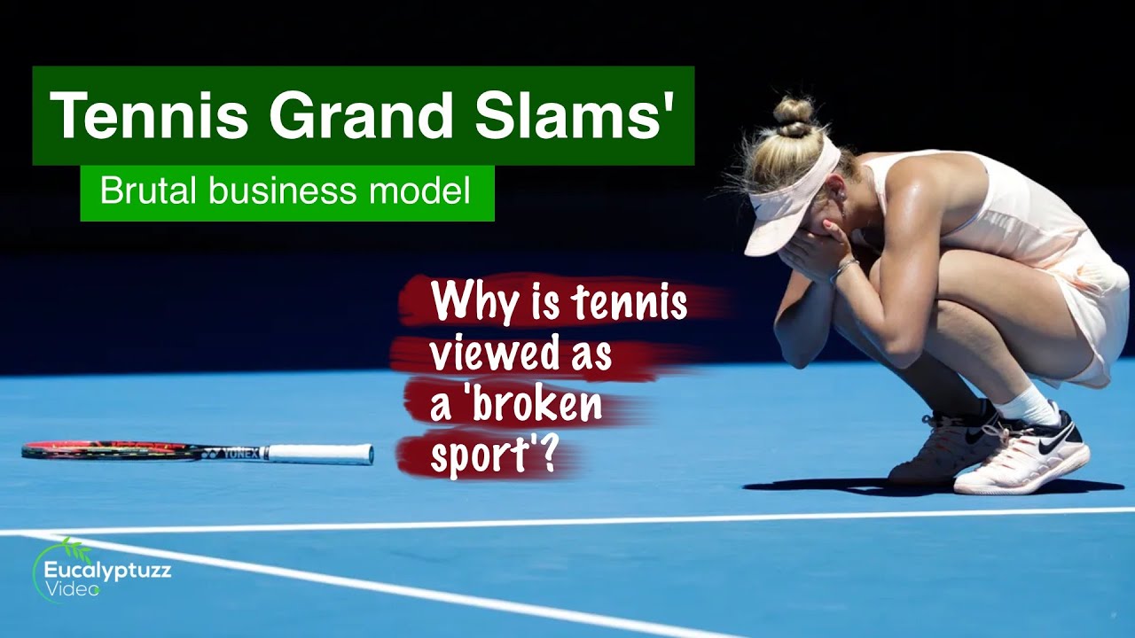 Tennis Grand Slams' brutal business model: Why is tennis viewed as a 'broken sport'?