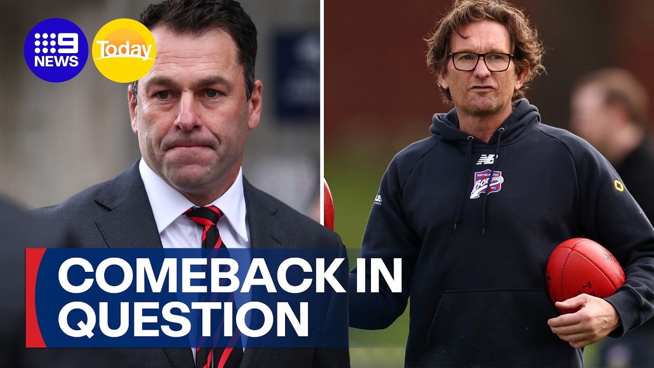 Solomon threatens Hird comeback | 9 News Australia