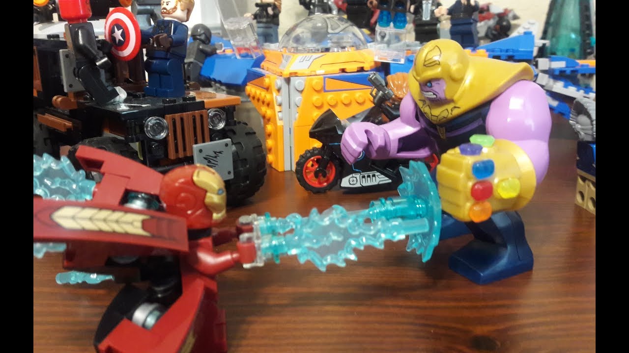 Marvel Superhero Battle Scene