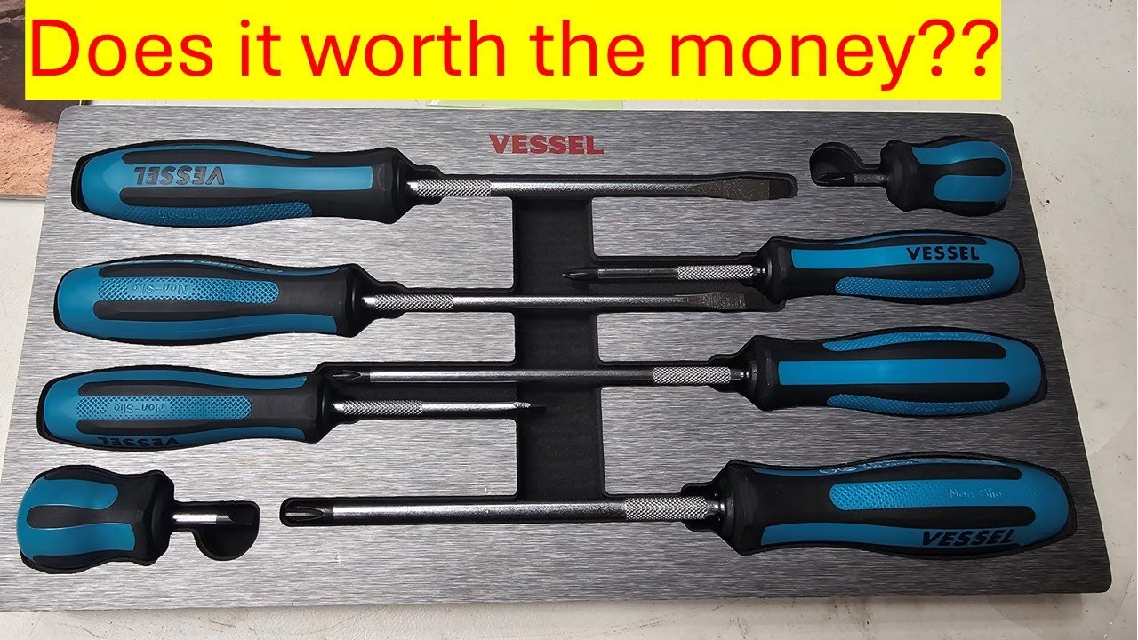 We Tested Japan’s Best Screwdrivers. Vessel