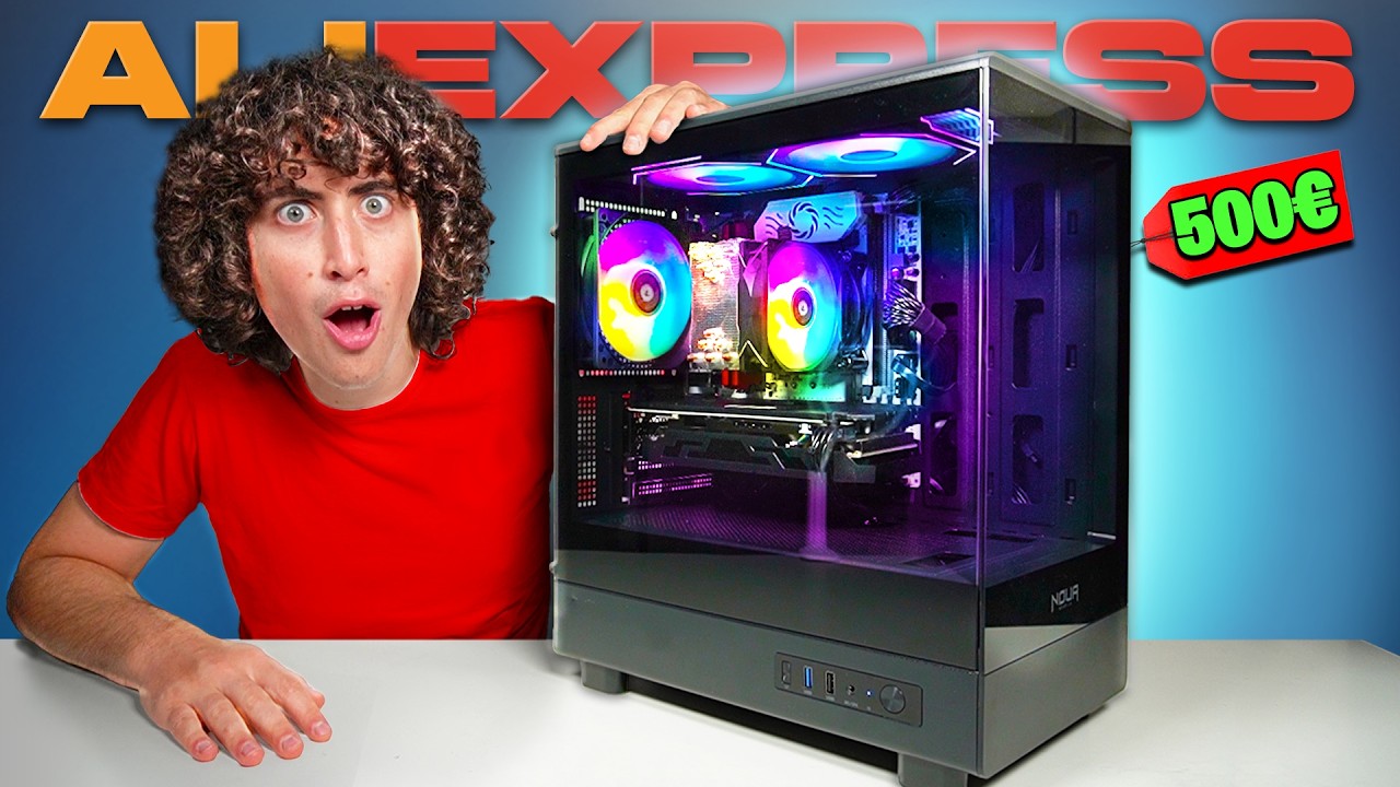 Ho Assemblato un PC DA GAMING da 500&euro; con ALIEXPRESS! *meglio di PS5*