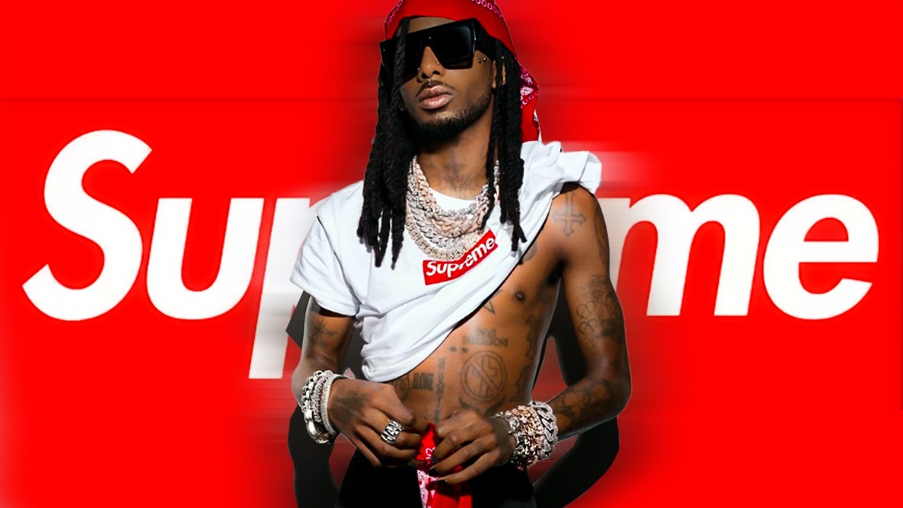 Playboi Carti for Supreme FW25