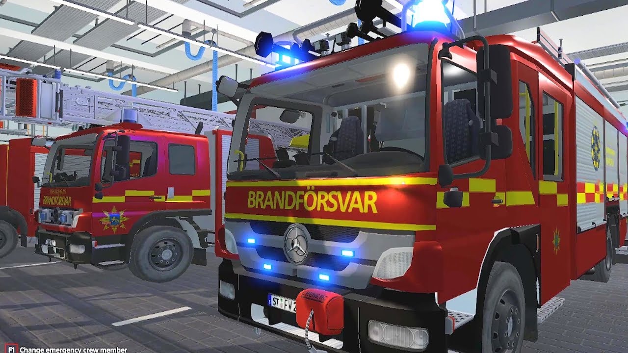 Emergency Call 112 – Swedish Fire Service Gameplay! 4K